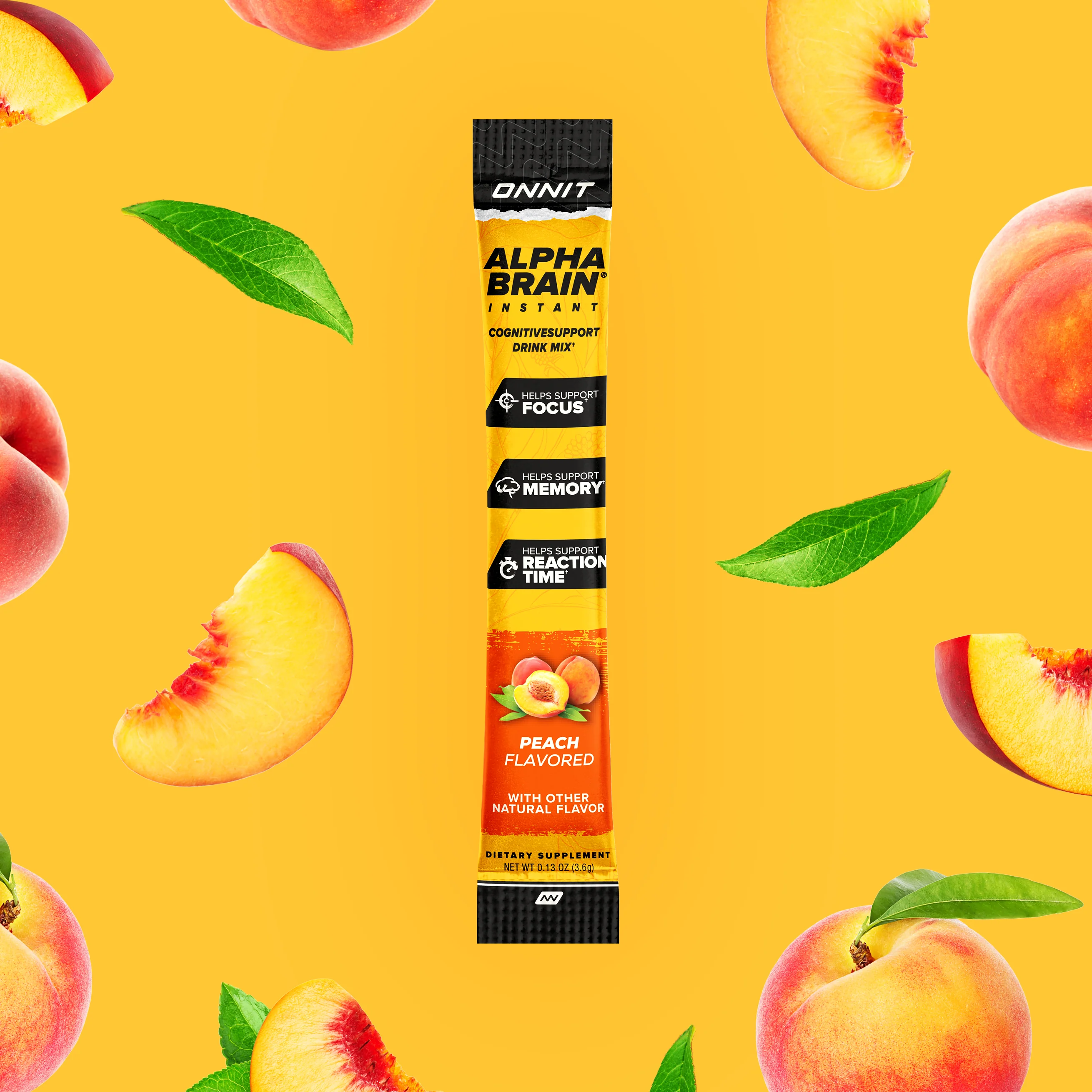 Alpha BRAIN® Instant - Peach (30 Serving Tub) - Image 5