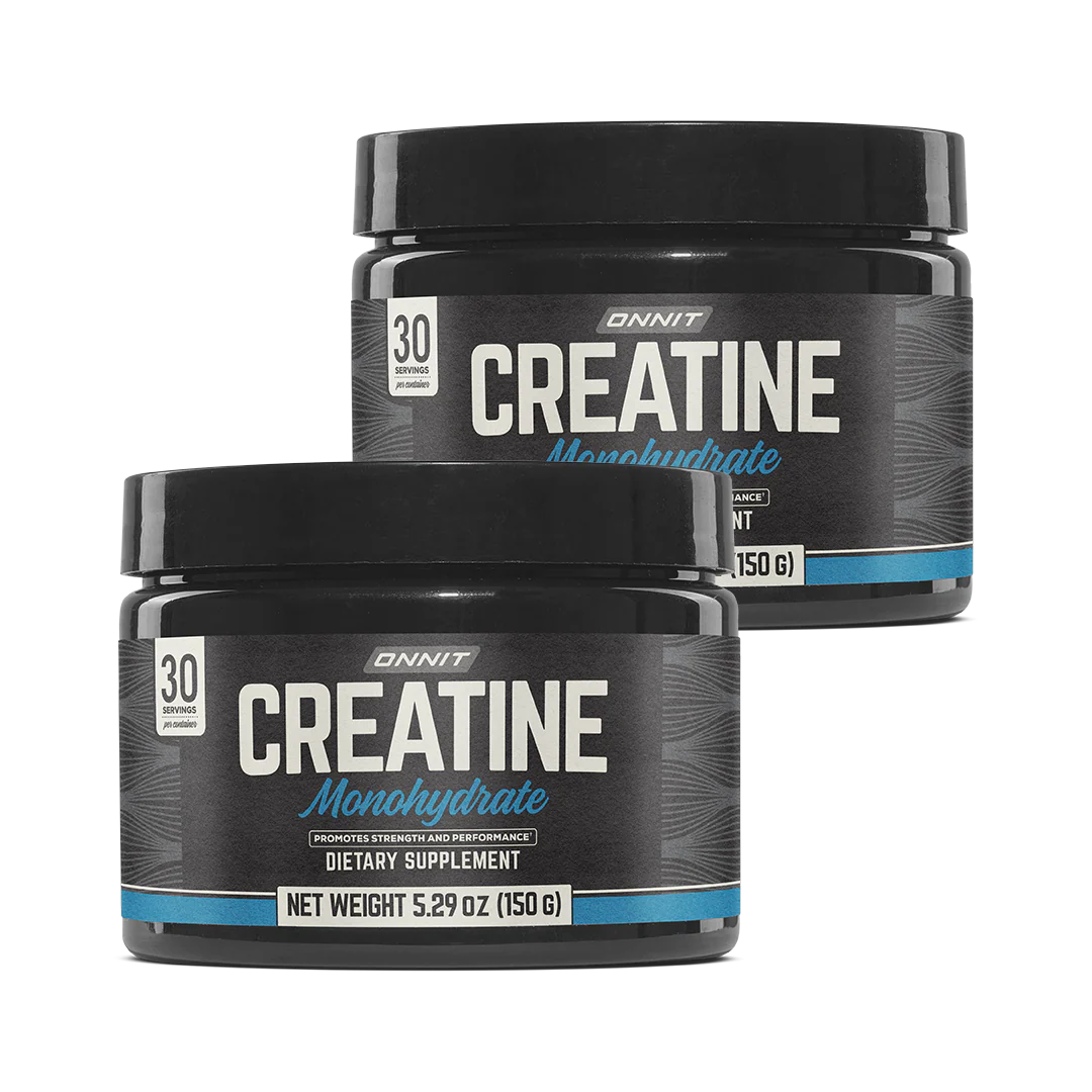 Bundle - 2x Creatine - Unflavored (30 Serving Tub)